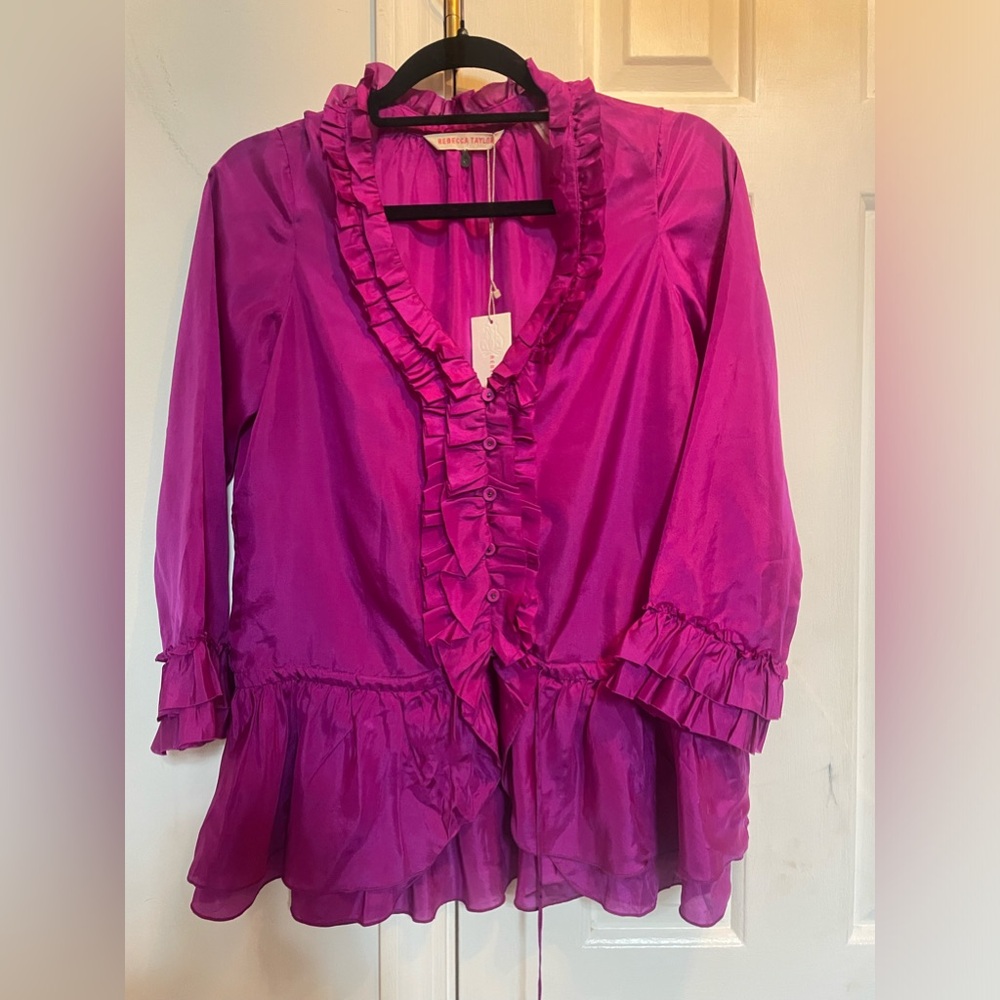 All ruffled blouse